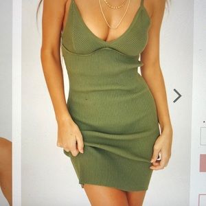 BRAND NEW Vergil girl knit mini dress